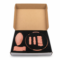 Kit d'entraînement Pilates et Yoga en silicone 6 pièces pour la maison – Ensemble d'équipement d'entraînement avec cercle de Pilates en silicone