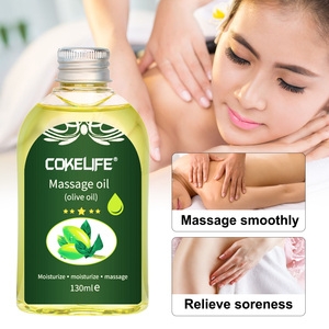COKELIFE Aceite Corporal de Oliva Puro Prensado en Frío, Aroma Herbal Natural para Masajes, Líquido Hidratante Suave para Adultos - Product Image 5