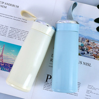 Nouvelles tasses et bouteilles en plastique écologiques pour le bureau, plusieurs couleurs, idéales comme cadeaux