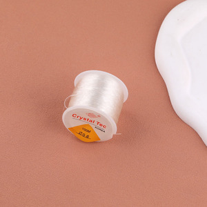 Fil à perles transparent Crystal Tec 100M 0,5-1,5 mm, cordon élastique pour la fabrication de bijoux, accessoires DIY - Product Image 3