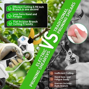 Tesoura de Poda Elétrica Sem Fio de Alta Potência DTWA1-0021 com Lâmina SK5 e Display Digital - Product Image 3