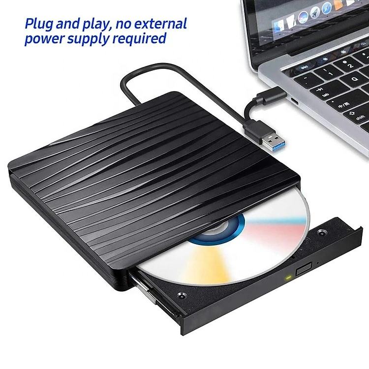 USB3.0 External Dvd burner Type C Portable DVD CD Drive Writer for Laptop/mac/computer All-in-one