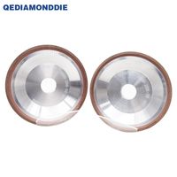 12V9 Roue diamantée collée en résine Roue de rainurage CBN pour fraises en carbure HSS Forets Application d'ébavurage