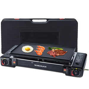 Réchaud de <span class=keywords><strong>camping</strong></span> à prix compétitif Cuisinière à <span class=keywords><strong>gaz</strong></span> Réchaud à <span class=keywords><strong>gaz</strong></span> Grill 2 brûleurs Réchaud à <span class=keywords><strong>gaz</strong></span> - Product Image 1