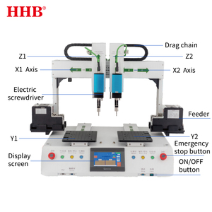 Máquina Atornilladora Automática de Alta Eficiencia de 6 Ejes, Robot de Succión al Vacío de Doble Cabezal y Doble Estación Y para Línea de Ensamblaje - Product Image 5