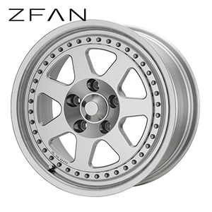 Zfan <span class=keywords><strong>ล้อ</strong></span>อลูมิเนียมฟอร์จ5ก้านแบบผิวสีเงินแบบใหม่5X114.3 PCD 0มม. et สำหรับพรีลูดแอคคอร์ด retrofit/อัพเกรด - Product Image 1