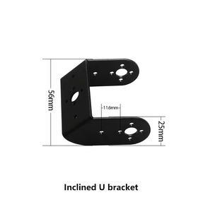 Soporte de Montaje en U para Servos RC MG995 MG996R DS3218 DS3225, Brazo Robótico Multifunción, Accesorios para Robótica DIY - Product Image 6
