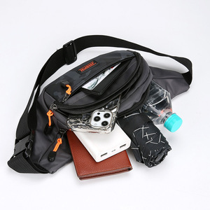 Men's Outdoor Multi Functional Sports Waist Bag Waterproof Large Capacity Oxford Cloth Fanny Pack For Travel And Daily Use - Product Image 1