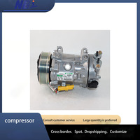 Compresseur AC pour CITROEN C5 II PEUGEOT 607 407 6453RG 648779 6453XA 9670022180 6453PN 6453RA 6453RH 648702 9648138680 6453PQ