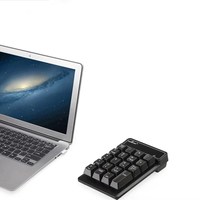 19 Tombol 2.4Ghz Wireless USB Numeric Keypad Mini Keyboard untuk Laptop/PC/Desktop-Baru