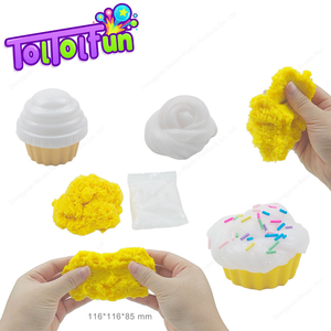 Kits de slime DIY les plus vendus, avec 6 styles différents de formes de desserts, jouet idéal pour les enfants, soulage le stress, améliore l'intelligence - Product Image 3