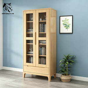 Librería de madera combinada personalizada para estudio, precio de descuento de proveedor chino, MOQ pequeño, dropshipping. - Product Image 3