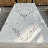 Installation facile, 1200 mm, flexible, décoratif, intérieur, luxe, pierre, bois, texture marbrée, décoration, luxe, feuille de marbre en PVC UV, carreaux