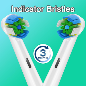 Têtes de brosse de rechange pour brosse à dents électrique, poils doux, compatibles avec plusieurs modèles de brosses à dents - Product Image 4