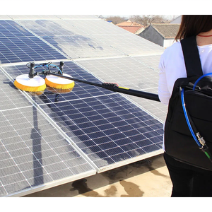Équipement de nettoyage de panneaux photovoltaïques solaires, nettoyeur de modules PV de 5,6 m, brosse de nettoyage électrique, système d'énergie solaire - Product Image 1