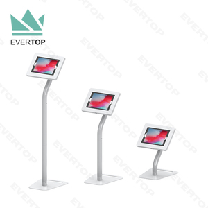 Le kiosque Android sécurisé d'affichage de kiosque d'iPad de plancher de verrouillage de LSF02B-C représente le support d'écran tactile de kiosque commercial de salon commercial - Product Image 3