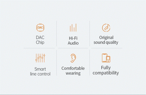 Cuffie Digitali In-ear C18 con Controllo Linea Telefonica, Auricolari Cablati per <span class=keywords><strong>Samsung</strong></span>, Vendita Diretta dalla Fabbrica - Product Image 6