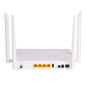 공장 직매 Ac/apc Gpon Ont 5ghz Catv 듀얼 밴드 2ge 와이파이 Rf Xpon Onu