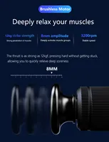 Appareil de massage de relaxation musculaire sans fil OEM 55W Offre Spéciale pistolet à vibration pour tissus profonds à main pour le corps Caractéristiques de relaxation personnalisées