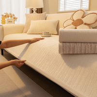 Moderne Chenille Sofa Schon bezug Weiche Handtuch Stil Stoff für Schnitt Couch Wohnzimmer Möbel Protector