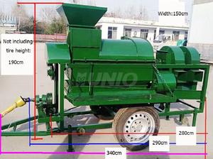 Ractor ounted ulti urpose ROP hresher ARGE ractor hresher TI ulti-untion helorn Heller nd hresher - Product Image 4