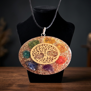 Pendentif en agate fait main en forme de cœur avec incrustation de symbole Om hibou féerique pour la décoration intérieure - Product Image 4