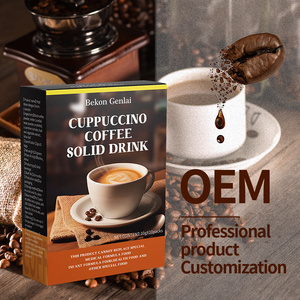 Café Cappuccino Maca para hombres, rico en sabor, caja de café instantáneo de nueces <span class=keywords><strong>y</strong></span> chocolate - Product Image 5
