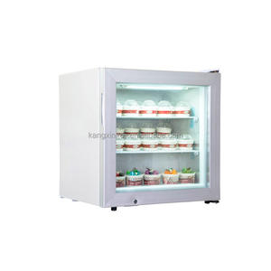 Meilleure qualité Porte en verre Affichage Mini Bar Réfrigérateur 108L <span class=keywords><strong>Table</strong></span> <span class=keywords><strong>Top</strong></span> Refroidisseur de boissons - Product Image 2