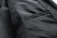 Nouveau procédé Veste chaude de pilote matelassée à col montant pour hommes personnalisée