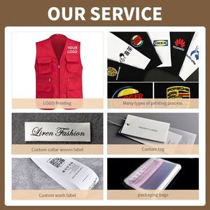 Gilet de travail décontracté réversible à double couche coupe-vent en tissu haut de gamme avec col rabattu et logo personnalisé pour une utilisation en extérieur - Product Image 6