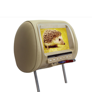 전문 머리 받침 가방 DVD 플레이어 자동차 모니터 HD 디스플레이 7 "DVD MP5 USB <span class=keywords><strong>LCD</strong></span> 화면 자동차 베개 머리 받침 모니터 - Product Image 6