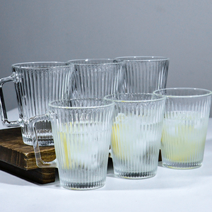 <span class=keywords><strong>Carafe</strong></span> en verre de qualité supérieure grande capacité avec couvercle et poignée, ensemble de carafes à eau chaude/froide avec tasses et accessoires de service - Product Image 4