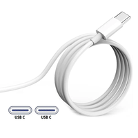 Prix de gros d'usine Câble de chargeur USB 1M 2M TPE 60W Type-C à Type-C 6A Câble de cordon de chargeur Câble Usb-C pour Iphone 15 16