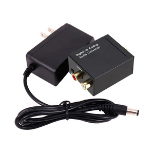 DAC Óptico Coaxial, Precio al por Mayor, Conversor Digital a Analógico de 192kHz con Salida RCA y de <span class=keywords><strong>3</strong></span>.5mm - Product Image 1