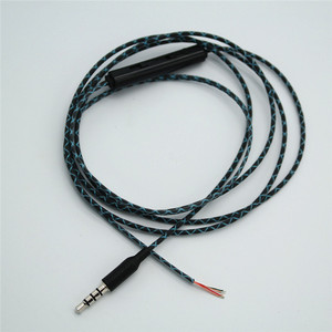 Gome Braided Earphone Cable 3.5mm In Ear Nylon Wire Audio <b>Adapter</b> For <b>Headphones</b> - Product Image 3