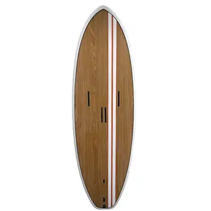 Surf Kitesurf Folie Board Bamboe Fineer Kite Board Eps Core Pvc Versterkte Kite Surfboard