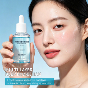 Suero de Ácido Hialurónico OEM ODM para una Hidratación Profunda |   Piel de Cristal Coreana K-Beauty con Brillo y Volumen |   Suero Facial Ligero de Rápida Absorción - Product Image 6