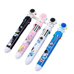 Kids Stationery <b>Cheap</b> Wholesale Beautiful Animal Cartoon Shaped Silicone Multicolor Ballpoint <b>Pen</b> 10 Color <b>Pen</b> - Product Image 1