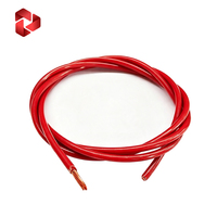 Cable de instalación eléctrica de cobre THW de 600V con aislamiento de PVC y conductor sólido