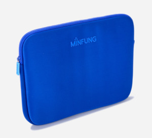 MINFUNG GOTS-zertifizierte Maßgefertigte Umweltfreundliche Neopren 13 14 15 Zoll Reißverschluss Wasserdichte Fleece Notebook-Hülle <span class=keywords><strong>Laptop</strong></span>-Tasche - Product Image 4