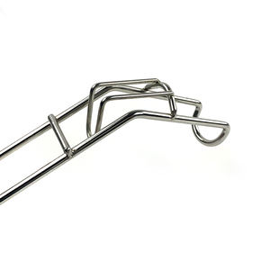 AGITEK <span class=keywords><strong>Support</strong></span> de <span class=keywords><strong>canne</strong></span> à pêche de plage en acier inoxydable portable au design unique <span class=keywords><strong>Support</strong></span> de <span class=keywords><strong>canne</strong></span> à pêche de 40cm - Product Image 5