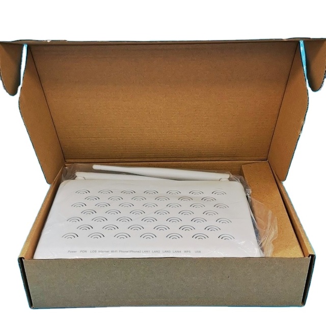 Factory Price F460 V6 V6.0  F660 V5.2 V5 V5.0 EPON GPON ONT ONU Router FTTH with 1GE+3FE+1POTS+WIFI+1USB 4 Ports F609 V8