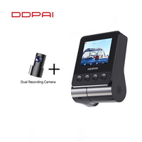 DDPAI Smart Dash Cam Z50 H 4K 2160P GPS double objectif avec caméra avant arrière 128 Go de mémoire Caméra de stationnement intégrée Enregistreur de véhicule