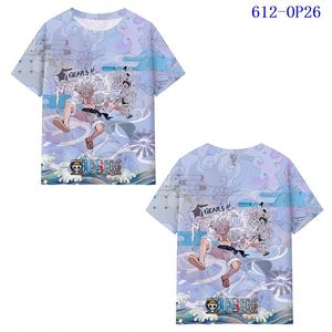 37 Designs - Camiseta de Anime de One Piece Gear 4 Luffy Zoro Ace Sanji, Material de Seda de Leche, para Mujer, Hombre y Niños - Product Image 5