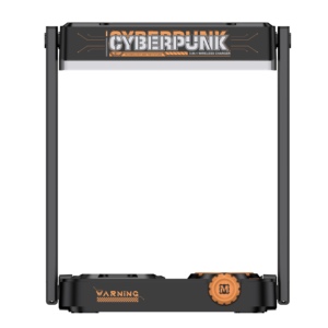 <span class=keywords><strong>Wilit</strong></span> Smart Home <span class=keywords><strong>Lampe</strong></span> de chevet contemporaine ABS LED noire avec chargeur sans fil - Product Image 5