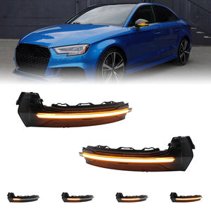 FetonAuto nouveaux clignotants dynamiques ambre blanc pour <span class=keywords><strong>Audi</strong></span> <span class=keywords><strong>A3</strong></span> 8V S3 RS3 <span class=keywords><strong>clignotant</strong></span> séquentiel miroir <span class=keywords><strong>clignotant</strong></span> lampes - Product Image 2