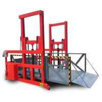 Plateforme de levage mobile hydraulique certifiée CE de 1 tonne, 2 tonnes, 3 tonnes pour le chargement et le déchargement de conteneurs