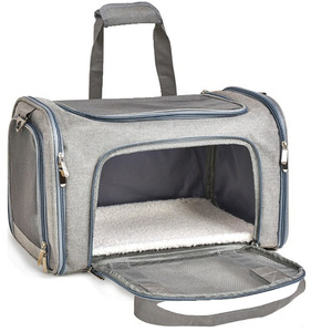 Bolsa de Transporte para Perros, Diseño Oxford de Lujo, Aprobada por Aerolíneas, Transpirable, Ecológica, Cómoda para Viajes al Aire Libre - Product Image 1