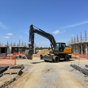 Mini Escavatore Multifunzionale con Attacco per Benna a Pinza per Ridurre i Danni agli Alberi - Product Image 1