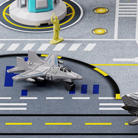 Modèle de jouet de base militaire de simulation pour garçons 2025, jouet éducatif, modèle de jouet de parking pour hélicoptère militaire